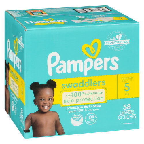 Pampers - Swaddlers Diapers - Size 5