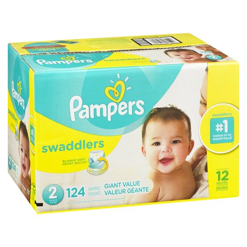 Pampers - Swaddlers Diapers - Size 2