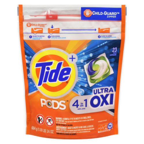 Tide - Pods 4in1 With Ultra OXI