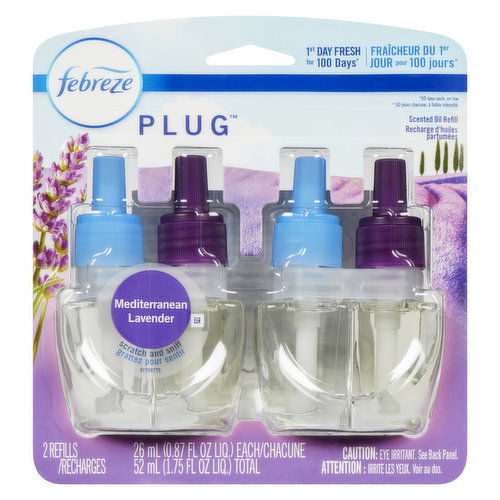 Febreze - Noticeables Air Freshener Refills - Lavender