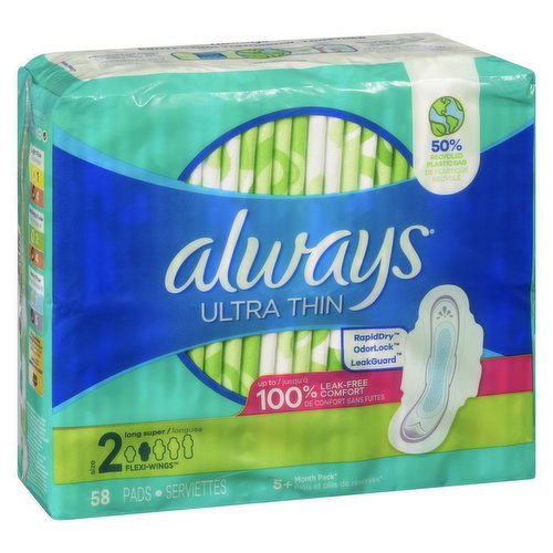 Always - Ultra Thin 2/58 Super Long