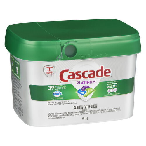 Cascade - Platinum ActionPacs - Fresh Scent