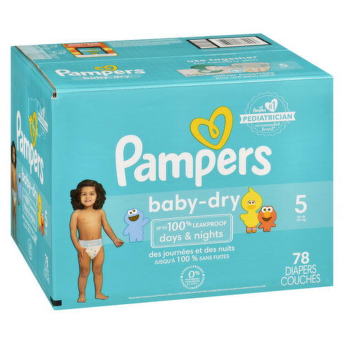 Pampers - Baby Dry Diapers - Size 5