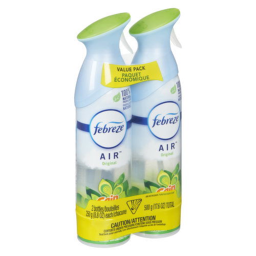 Febreze - Air Freshener- Grain Original, Twin Pack