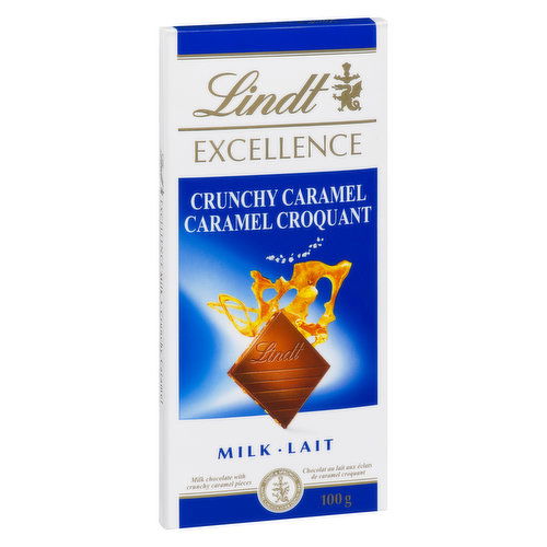 Lindt - Excellence Crunchy Caramel Milk