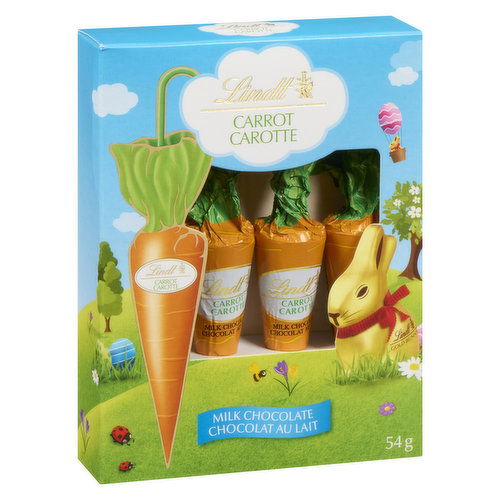 Lindt - Milk Chocolate Carrots