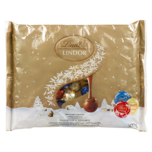 Lindt - Lindor Mini Balls, Assorted