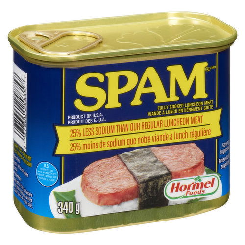 SPAM - Luncheon Meat 25% Less Sodium