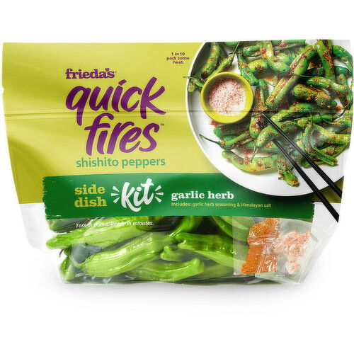 Freida's - Shishito Peppers Garlic Herb Kit