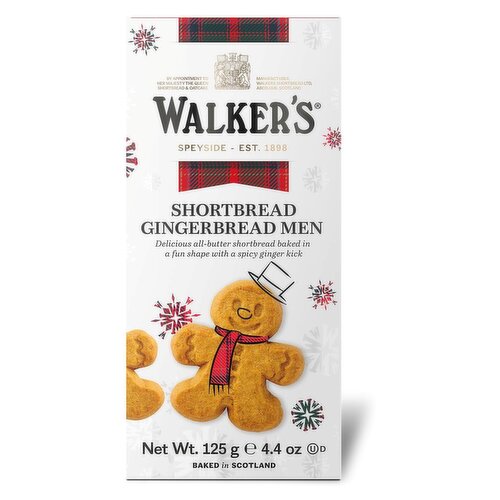 WALKERS - Shortbread Gingerbread Men