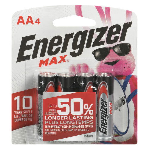 Energizer - Max AA Alkaline Batteries