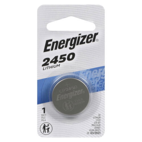 Energizer - 2450 Watch Lithium 3 volt Battery