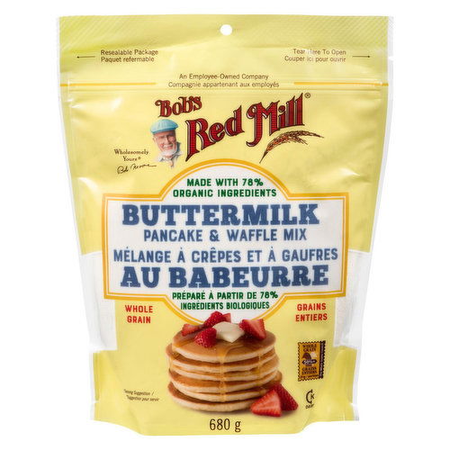 Bob's Red Mill - Pancake & Waffle Mix, Buttermilk