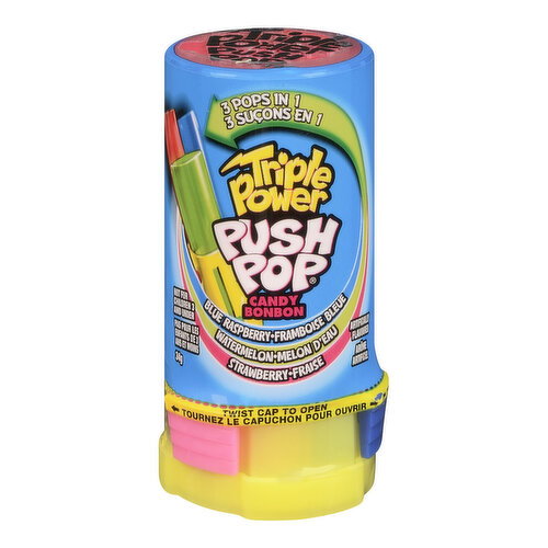 Topps - Triple Power Push Pop