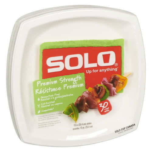 Solo Fruit - Sugarcane Plate 10 Inch