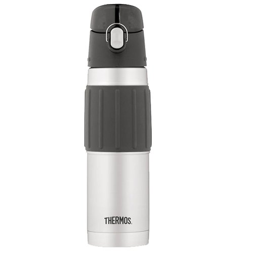 Thermos - Stainless Steel Black Water Bottle