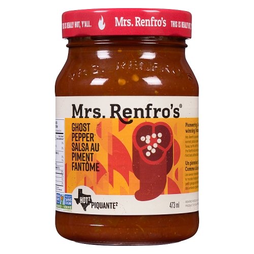 Mrs. Renfro's - Salsa Scary Hot Ghost Pepper