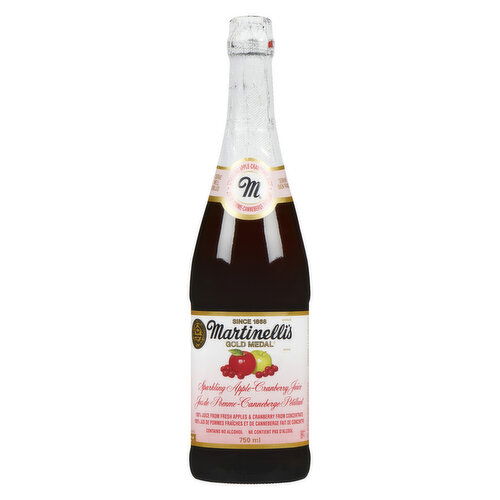 Martinelli's - Sparkling Juice Apple Cranberry Non Alcoholic