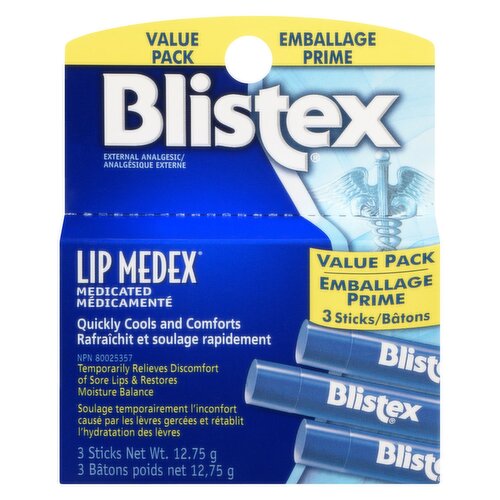 Blistex - Medex Lip Balm Value Pack
