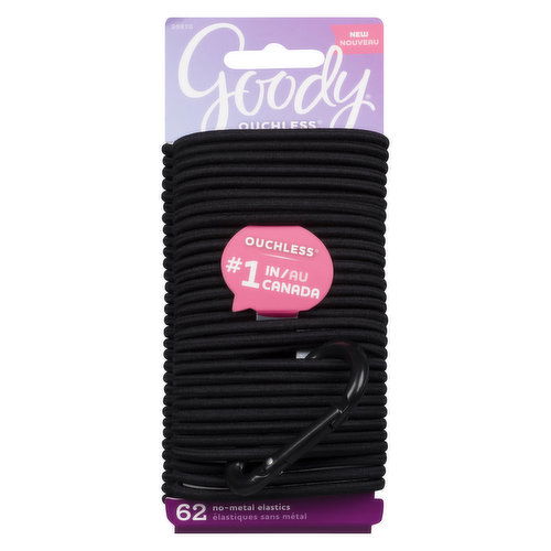 Goody - Ouchless No Metal Elastics Black