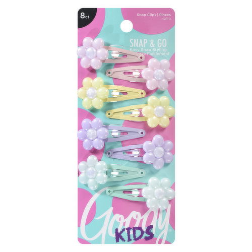 Goody - Kiddie Contonur Clip with Flowers