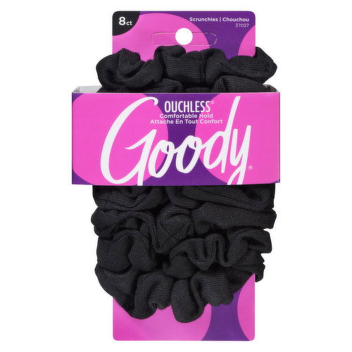 Goody - Ouchless Scrunchies Black