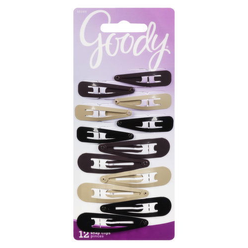 Goody - Jalen Snap Clips - Black and Gold