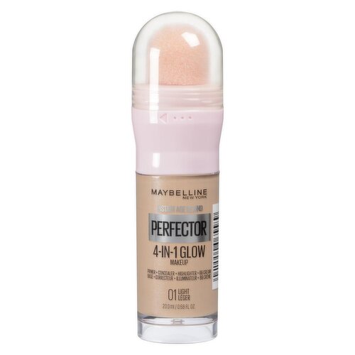 MAYBELLINE - Instant Age Rewind Perfector 4 in 1 Glow Makeup - Light 01
