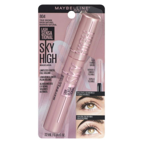 Maybelline - Lash Sensational Sky High Mascara, Brown Black