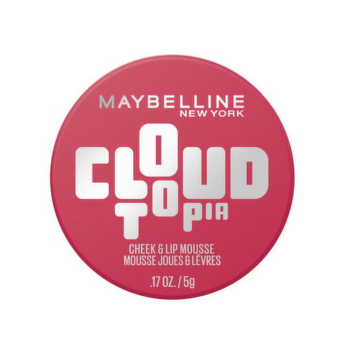 MAYBELLINE - Cloudtopia Cheek & Lip Mousse Blush -  Ethereal Rouge