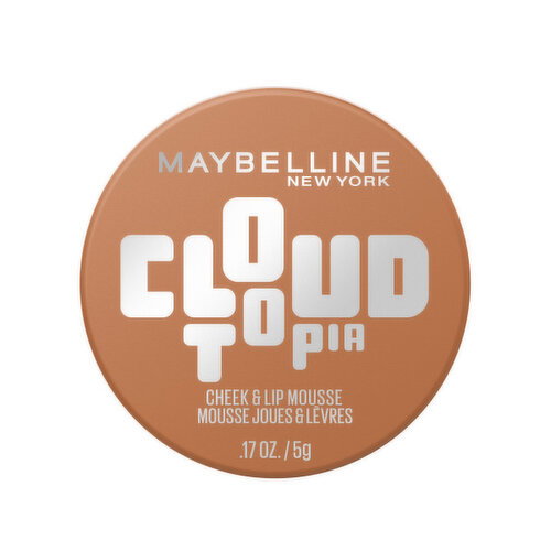 MAYBELLINE - Cloudtopia Cheek & Lip Mousse Blush - 12 Toasted Sky