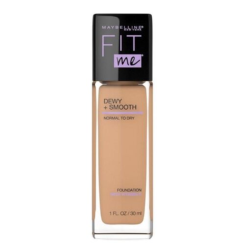 MAYBELLINE - Fit Me Dewy & Smooth Foundation - Medium Buff