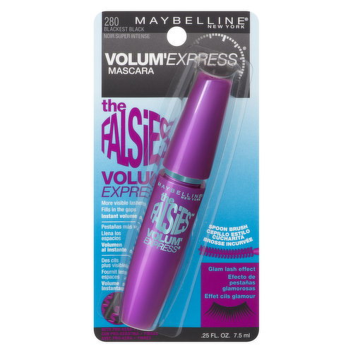 MAYBELLINE - Volum'Express The Falsies Mascara - Blackest Black