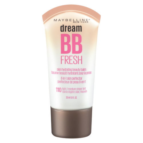 MAYBELLINE - Dream Fresh BB 8-in-1 Beauty Balm - Light/Medium