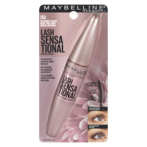 Maybelline - Lash Sensational Volumizing Mascara - Black