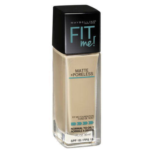 MAYBELLINE - Fit Me! Matte+Poreless Foundation - Porcelain