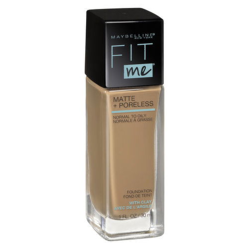 MAYBELLINE - Fit Me! Matte+Poreless Foundation - Natural Beige