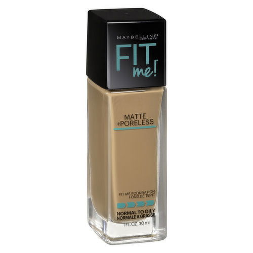 Maybelline - Fit Me Foundation Matte + Poreless - Sun Beige