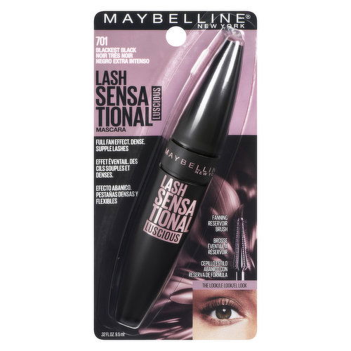 Maybelline - Last Sensational Luscious Mascara - Blackest Black