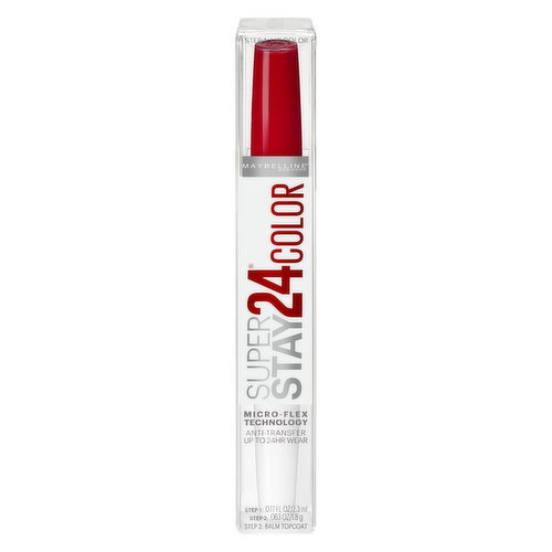 MAYBELLINE - Super Stay 24hr Lip Colour - Eternal Cherry