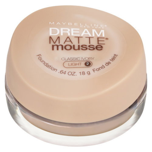 MAYBELLINE - Dream Matte Mousse - Classic Ivory Light