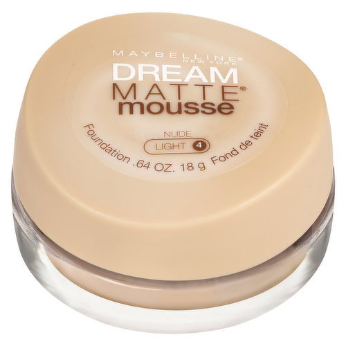 MAYBELLINE - Dream Matte Mousse - Nude Light 4