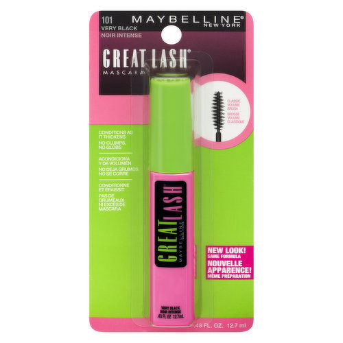 Maybelline - Great Lash Mascara - Very Black