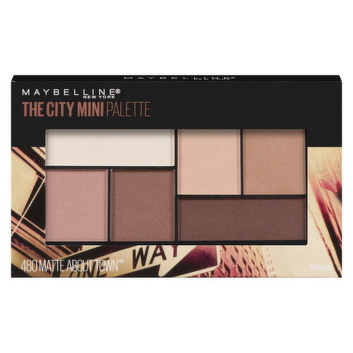MAYBELLINE - The City Mini Palette Eye Shadow - Matte About Town
