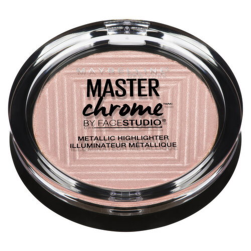 MAYBELLINE - New York Facestudio Master Chrome Metallic Highlighter - Molten Rose Gold 050