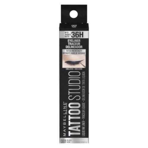 Maybelline - Tattoo Studio Liquid Liner Black