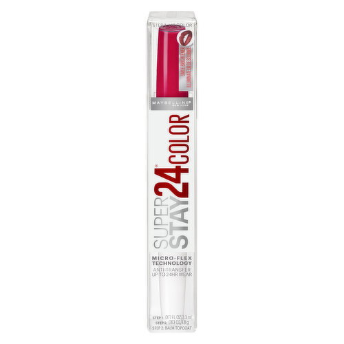 MAYBELLINE - Super Stay 24 Liquid Lipstick, Crisp Magenta