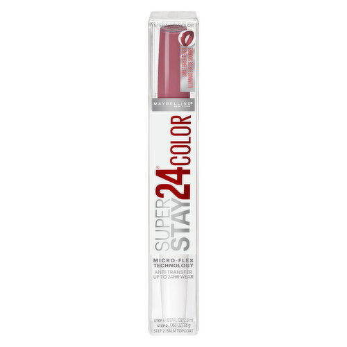 MAYBELLINE - Super Stay 24 Liquid Lipstick, Frosted Mauve