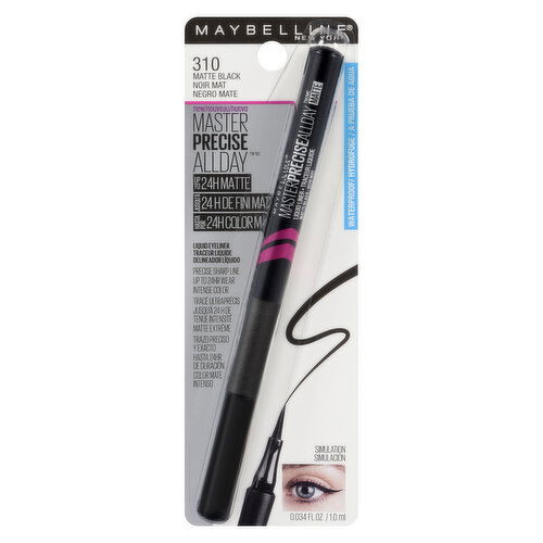Maybelline - New York Master Precise All Day Matte Eye Liner, Black