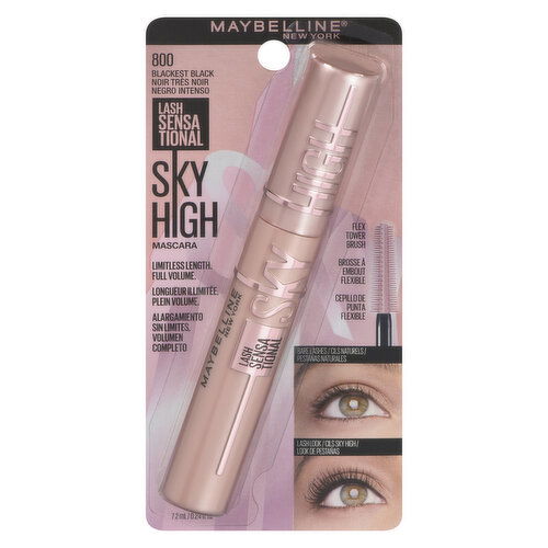 Maybelline - Lash Sensational Sky High Blackest Black